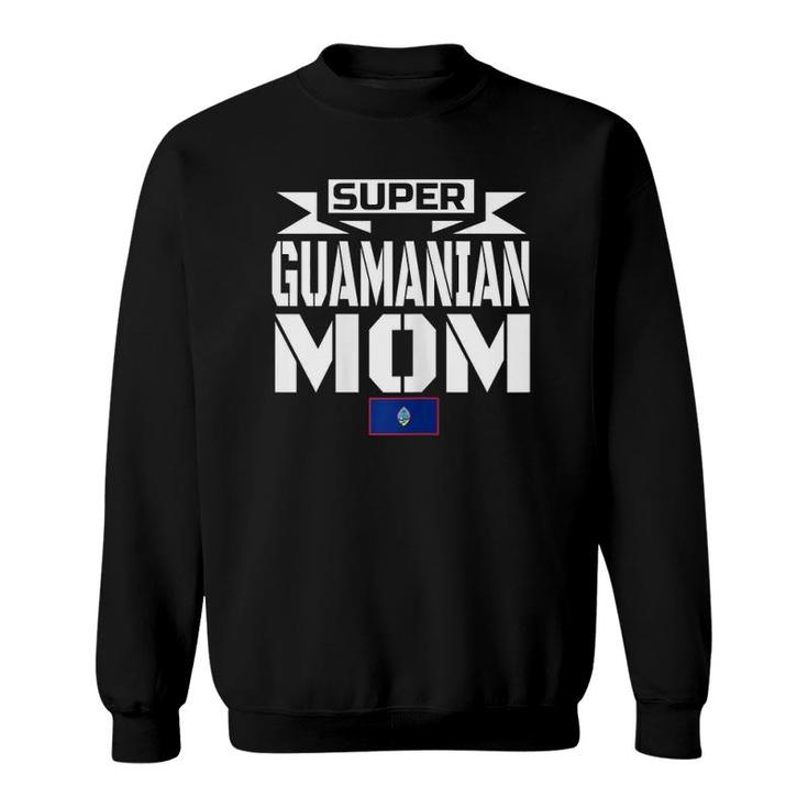 Womens Storecastle Super Guamanian Mom Mothers Sweatshirt