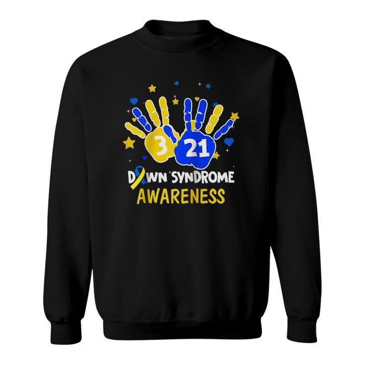 World Down Syndrome Awareness Costume March 21 Gift Teacher Raglan Baseball Tee Sweatshirt