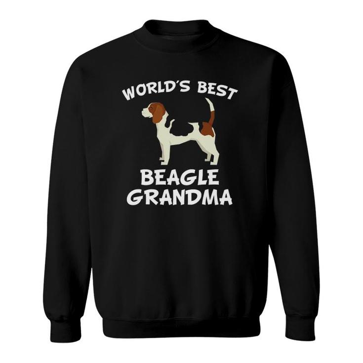 World's Best Beagle Grandma Gift Sweatshirt