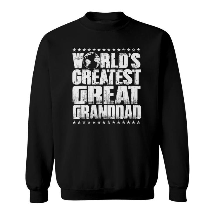 World's Greatest Great Granddad - Award Gift Tee Sweatshirt