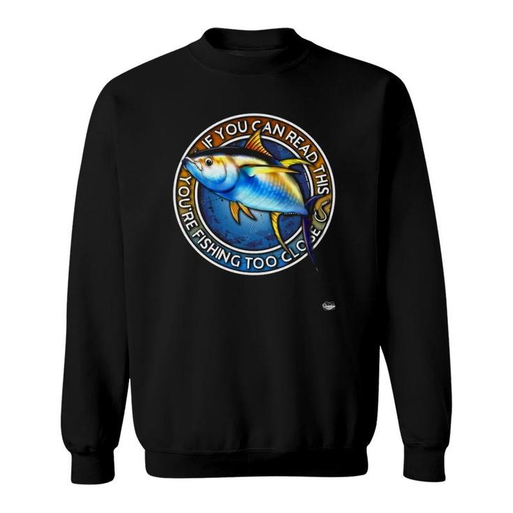 Yellowfin Tuna Fishing S For Men  Sweatshirt