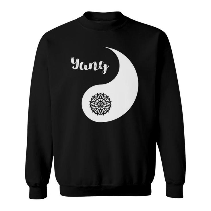 Yin & Yang  For Valentine Cute Matching Couple Sweatshirt