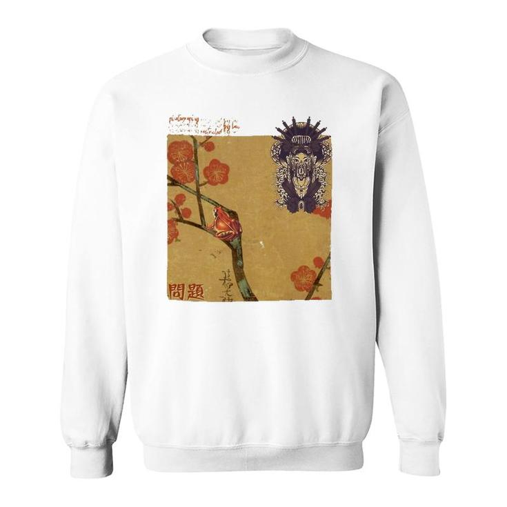 90S Vintage Japanese Aesthetic Grunge Streetwear Graphic Sweatshirt