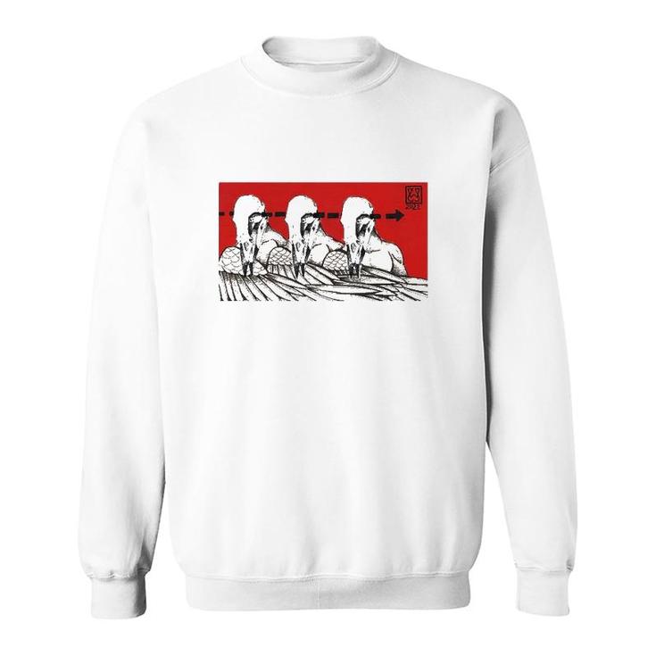 A Shared Thought Stamp T Sweatshirt