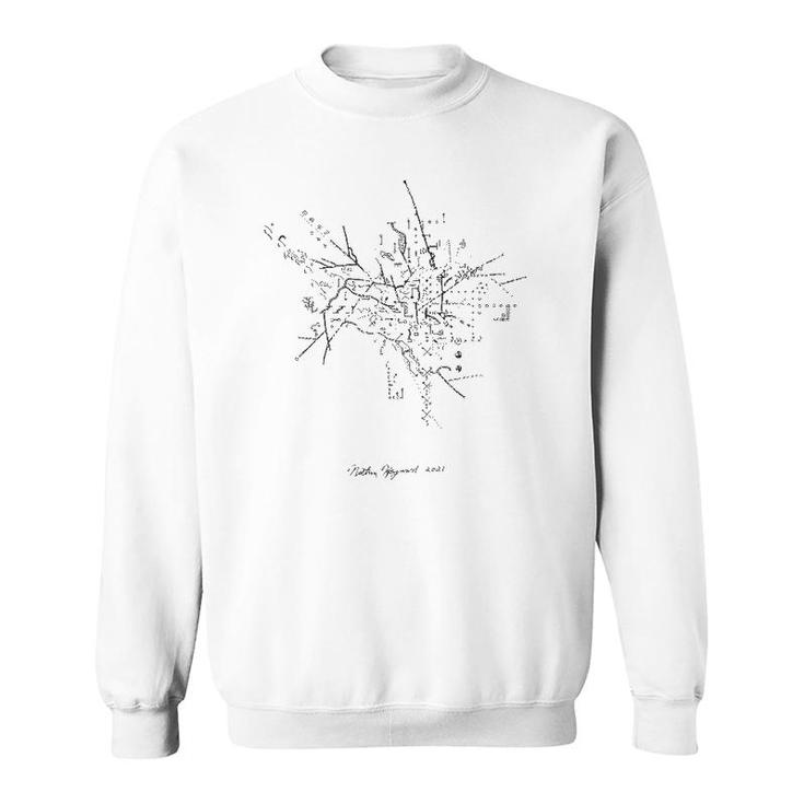 Abstract Line Drawing Art Lover Sweatshirt