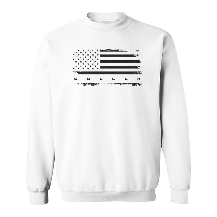 American Flag Soccer Apparel - Soccer Sweatshirt