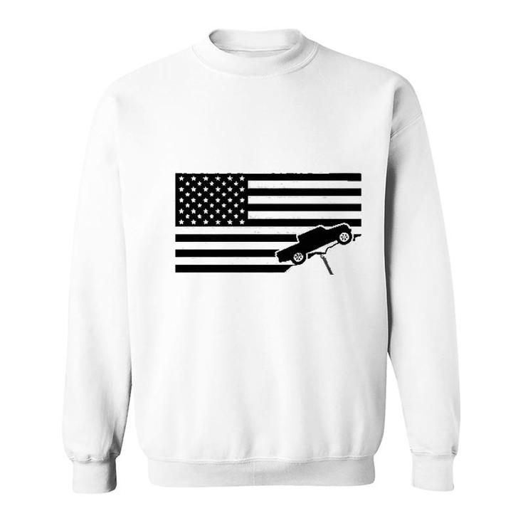 American Flag Usa Gladiator Sweatshirt