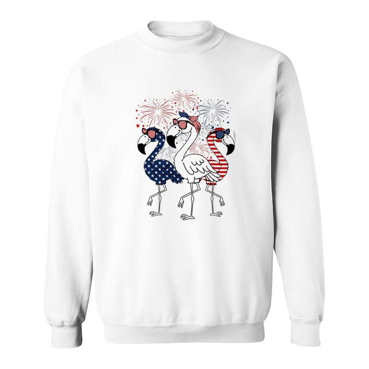 American Flamingo Sweatshirt