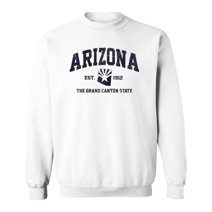 Arizona Az Usa Vintage State Athletic Style Gift Sweatshirt