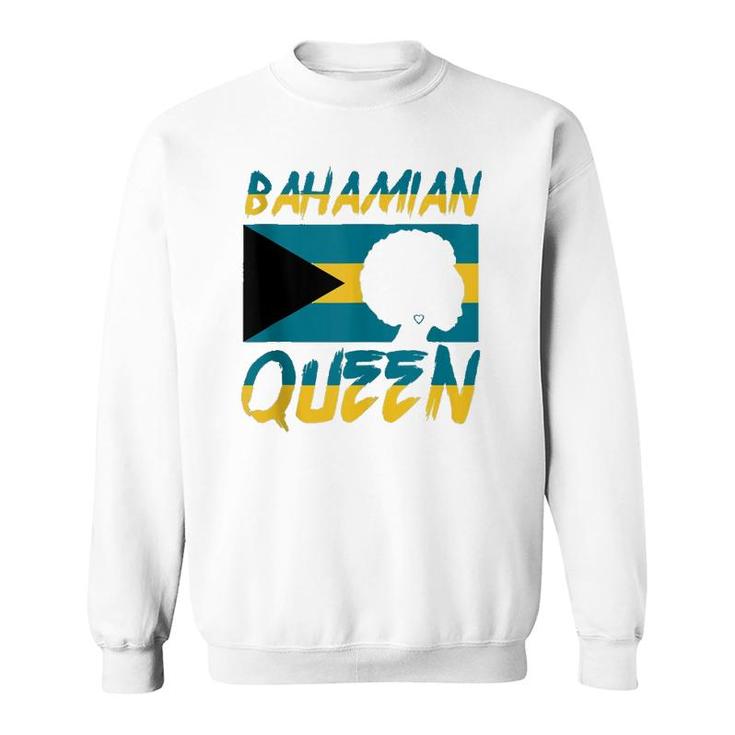 Bahamian Queen Bahamas Flag Pride Home Country Heritage  Sweatshirt