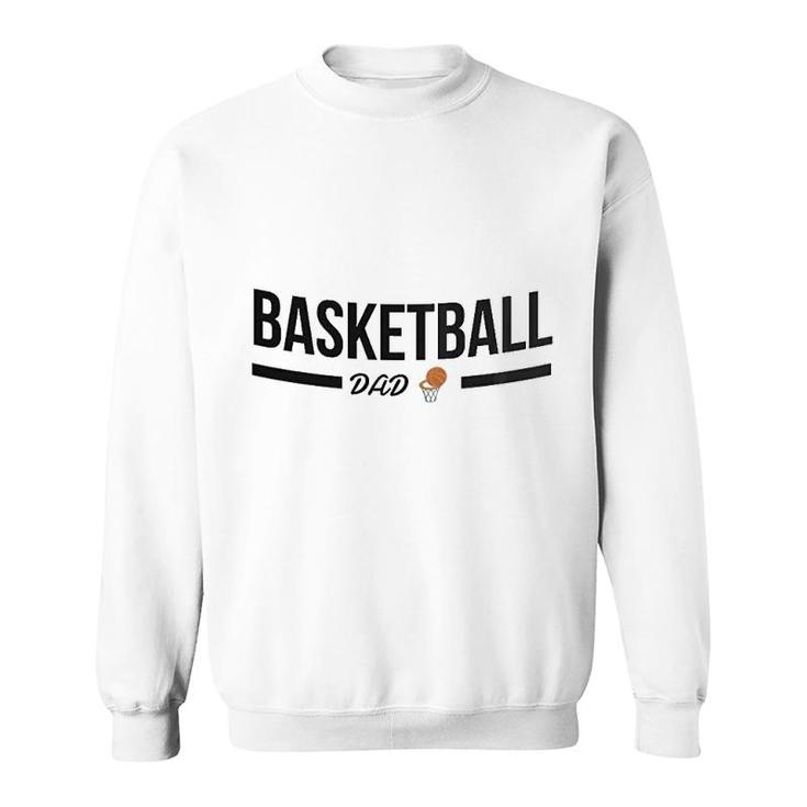 Basketball Dad Simple Sweatshirt