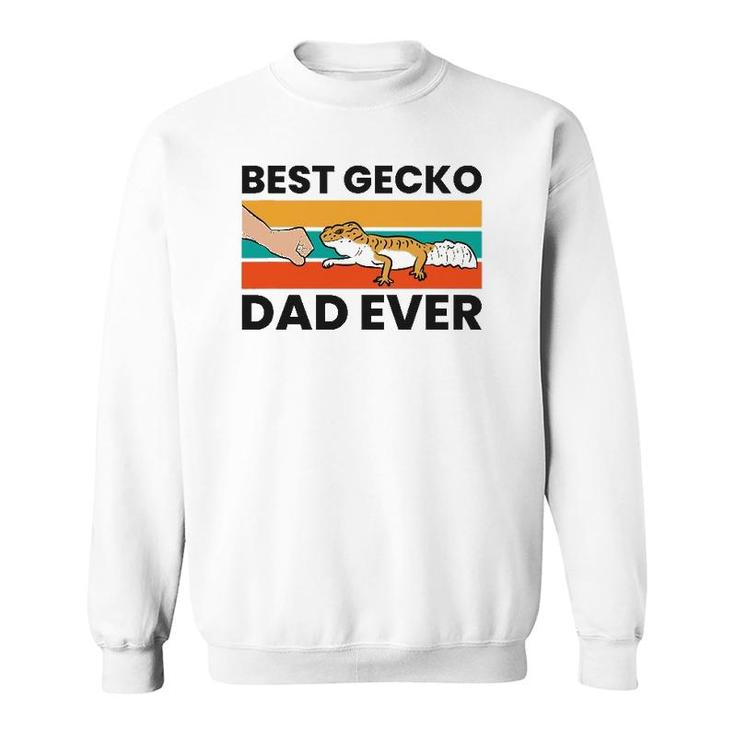 Best Gecko Dad Ever Lizard Leopard Gecko Sweatshirt