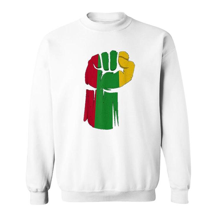 Black Fist African American Pride Sweatshirt