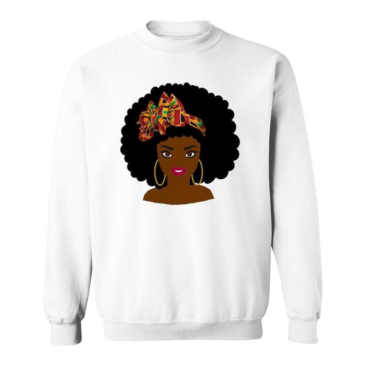 Black Girl Magic  African Queen Melanin Girl Power Sweatshirt