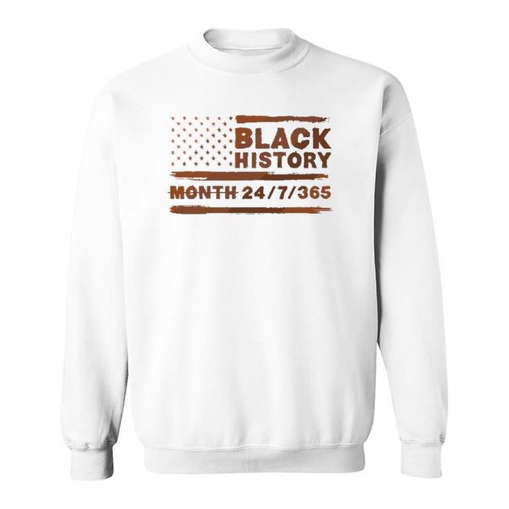 Black History Month 247365 African American Black Pride Sweatshirt
