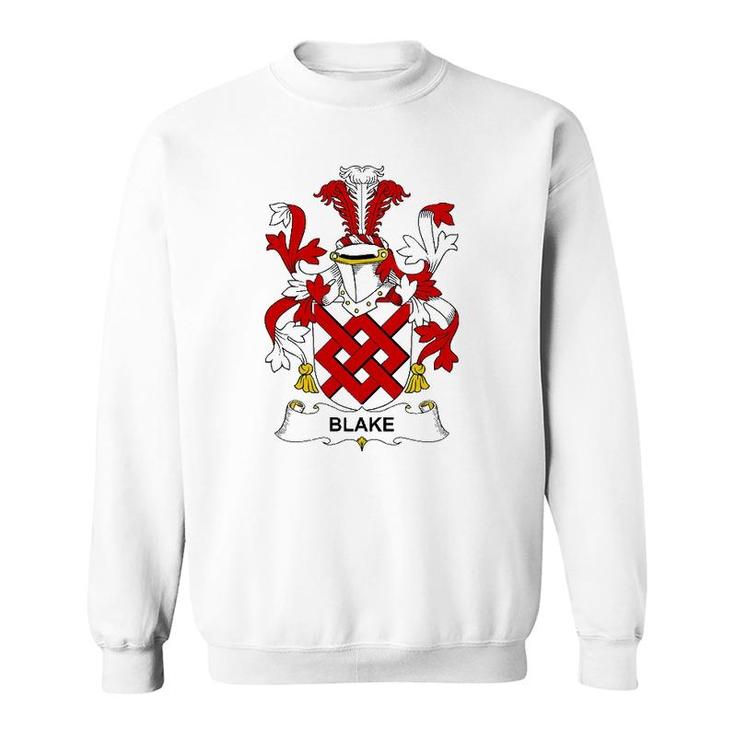 Blake Coat Of Arms - Family Crest Sweatshirt