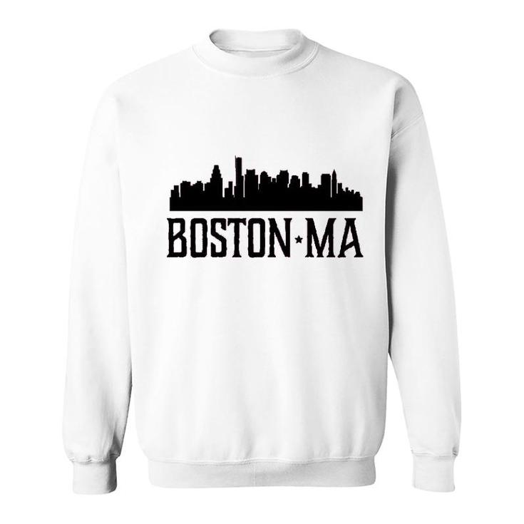 Boston Massachusetts Skyline Sweatshirt