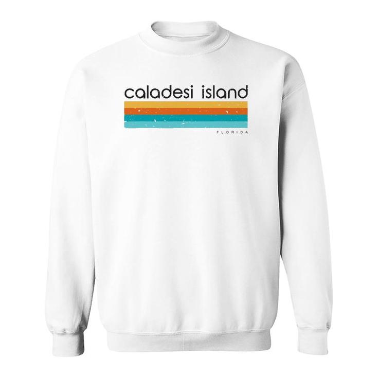 Caladesi Island Florida Fl Vintage Design Sweatshirt