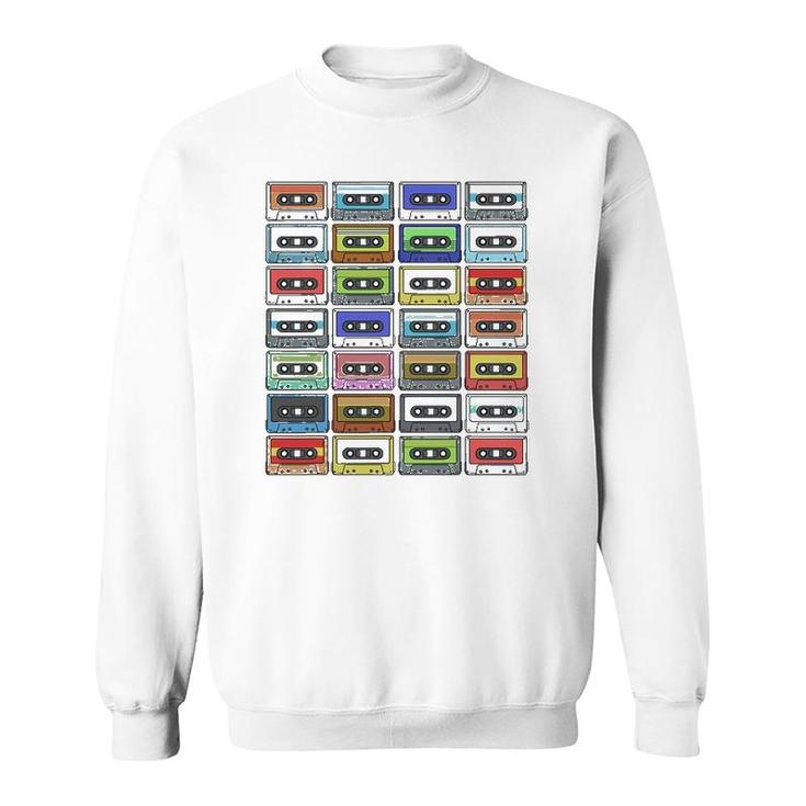 Cassette Tape 80S 90S Retro Music Sweatshirt