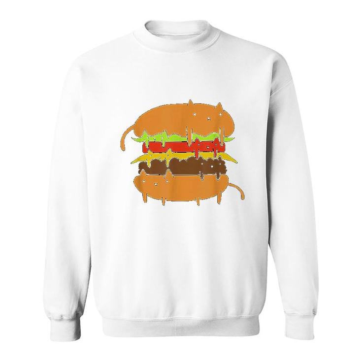 Cat Cheese Burger Sweatshirt