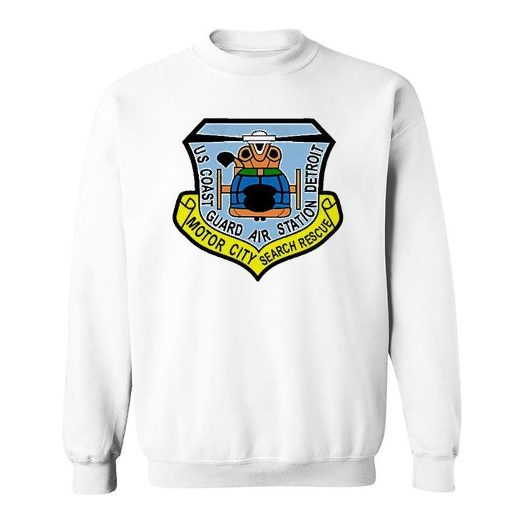 Coast Guard Air Station Detroit Tank Top Sweatshirt
