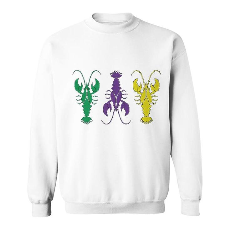 Colorful Crawfish Sweatshirt