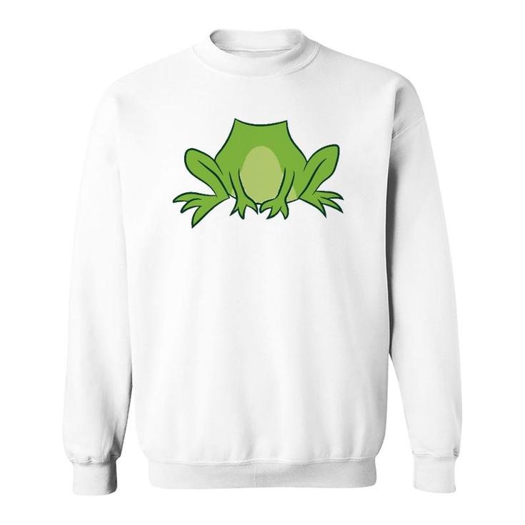 Cool Frog Costume Frog Animal Funny Frog Halloween Costume Sweatshirt