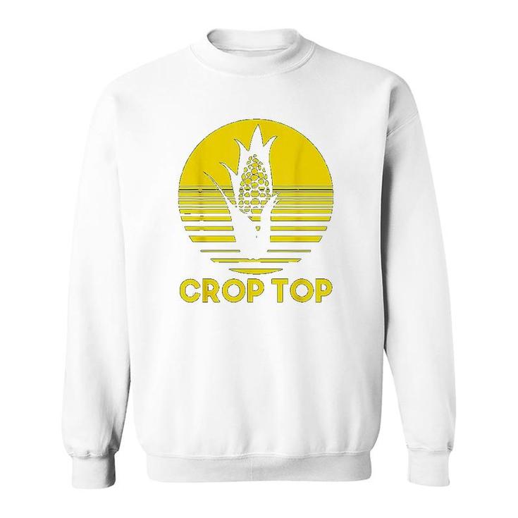 Corn Crop Top Sweatshirt