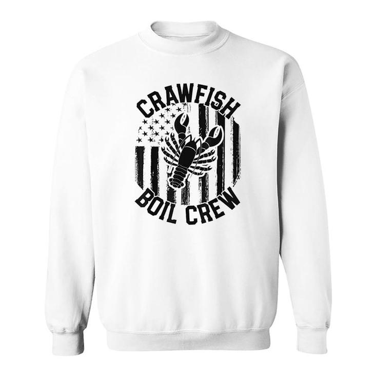 Crawfish Boil Crew Funny Cajun Sweatshirt