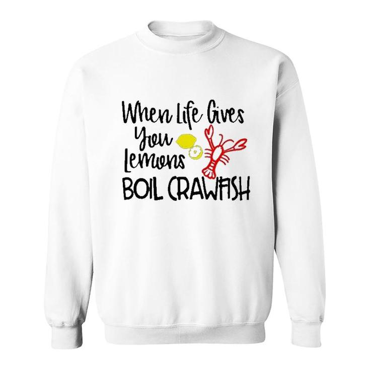 Crawfish Graphic Sweatshirt