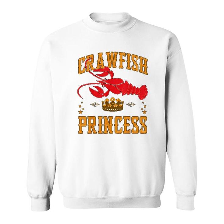 Crawfish Princess Boil Party Festival Sweatshirt