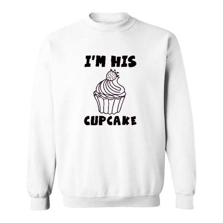 Cupcake Funny Matching Couple Sweatshirt