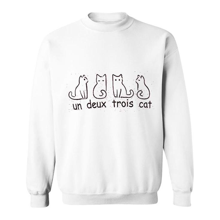 Cute French Cat Sweatshirt