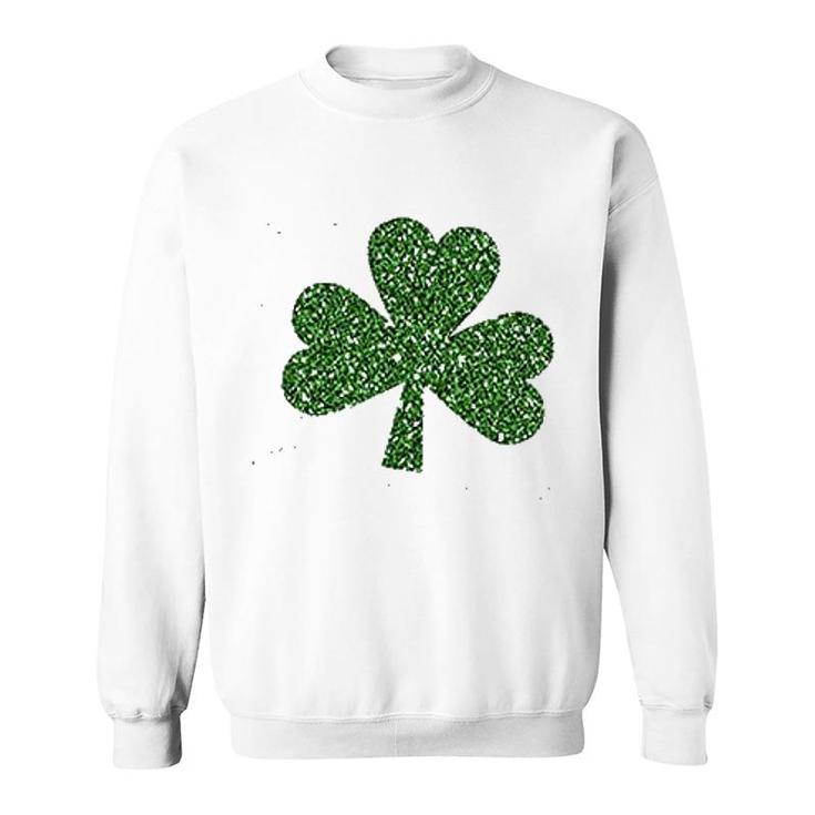 Cute Graphic Irish Shamrock Holiday Sweatshirt