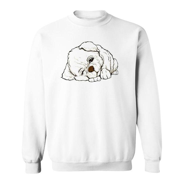 Cute Labrador Baby Dog Puppy S Puppy  Sweatshirt