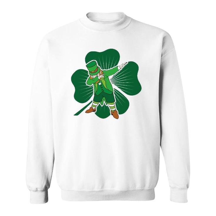 Dabbing Leprechaun Irish Dab St Patricks Day Tee Sweatshirt