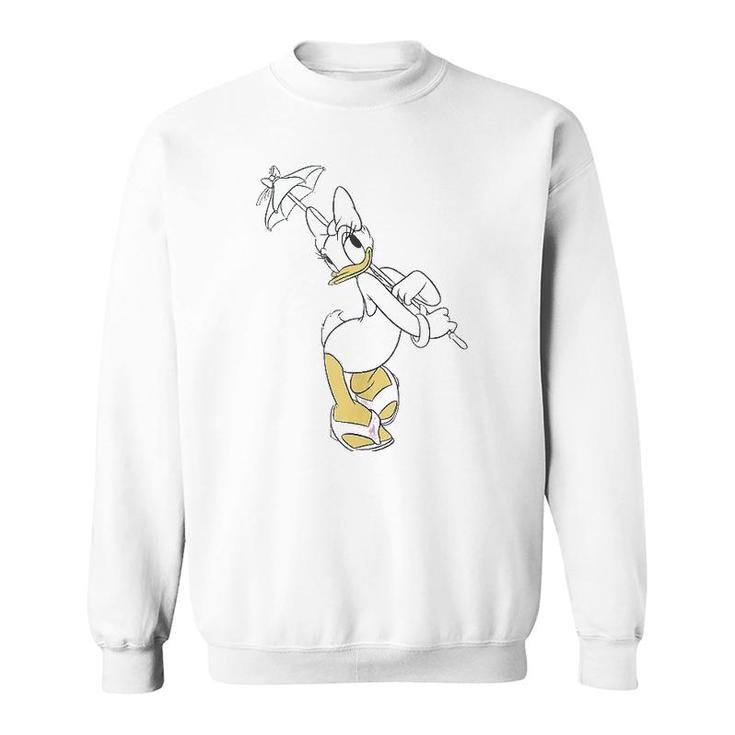 Daisy Duck Summertime  Sweatshirt