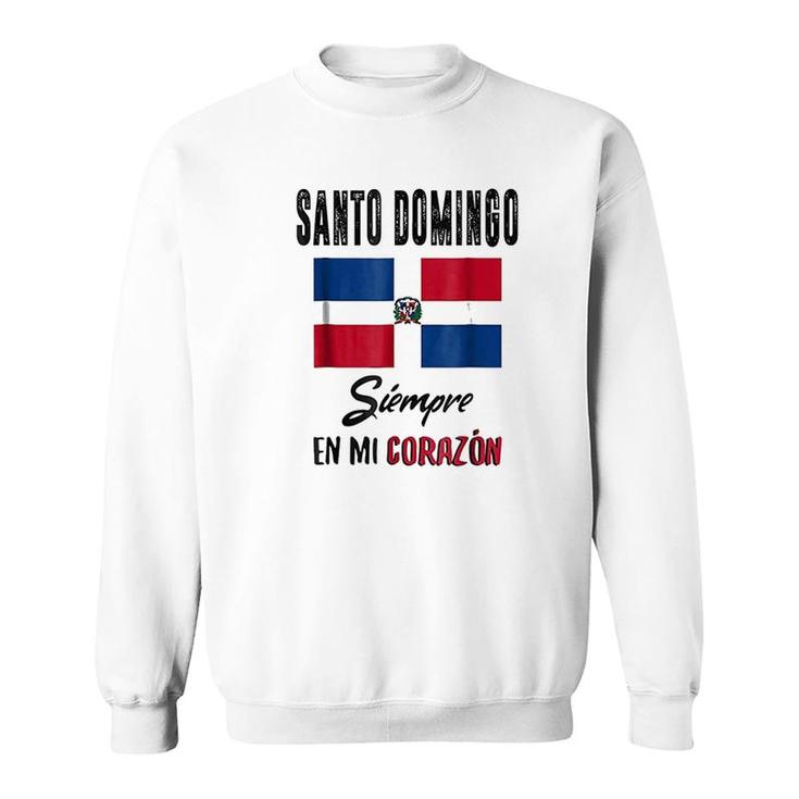 Dominican Republic Santo Domingo Flag Beach Souvenirs Sweatshirt