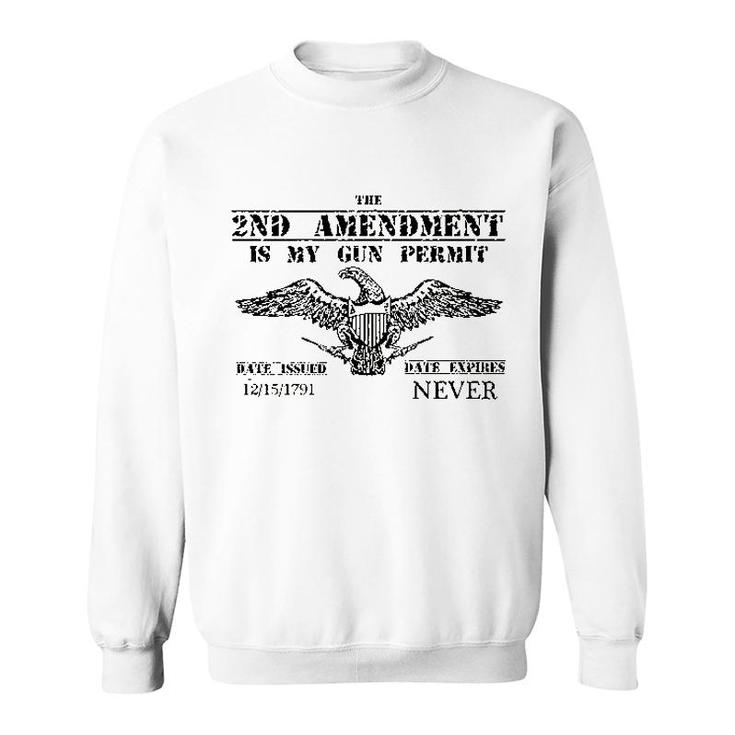 Eagle 2nd Amendment Sweatshirt
