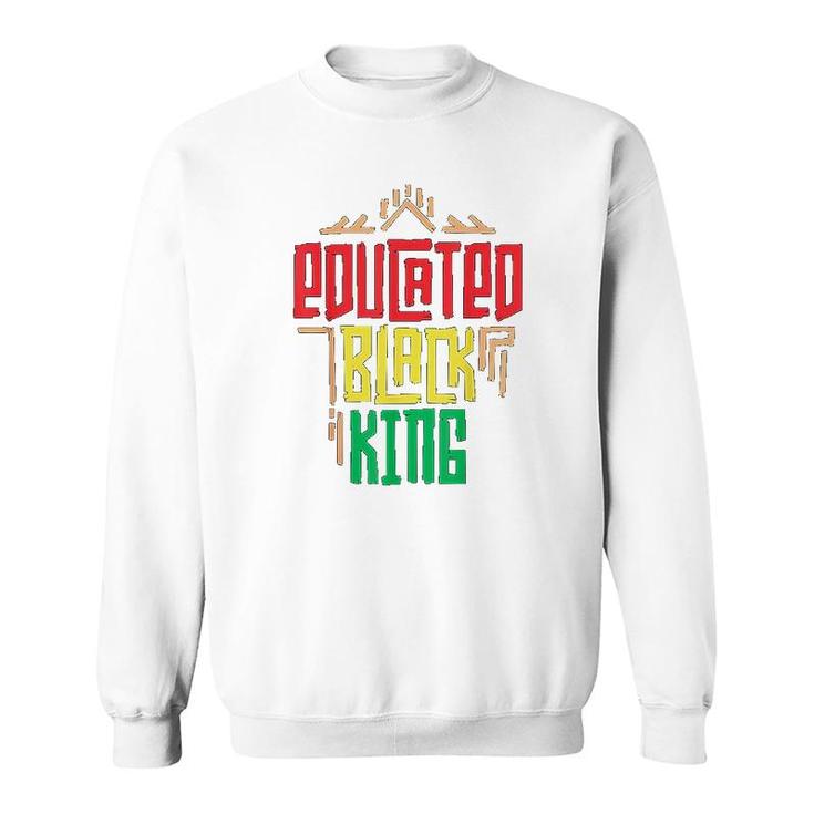 Educated Black King Sweatshirt