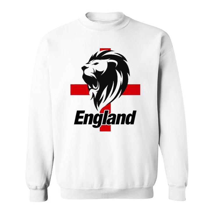 England Football, English Soccer Team, St George, Lion, Euro Sweatshirt