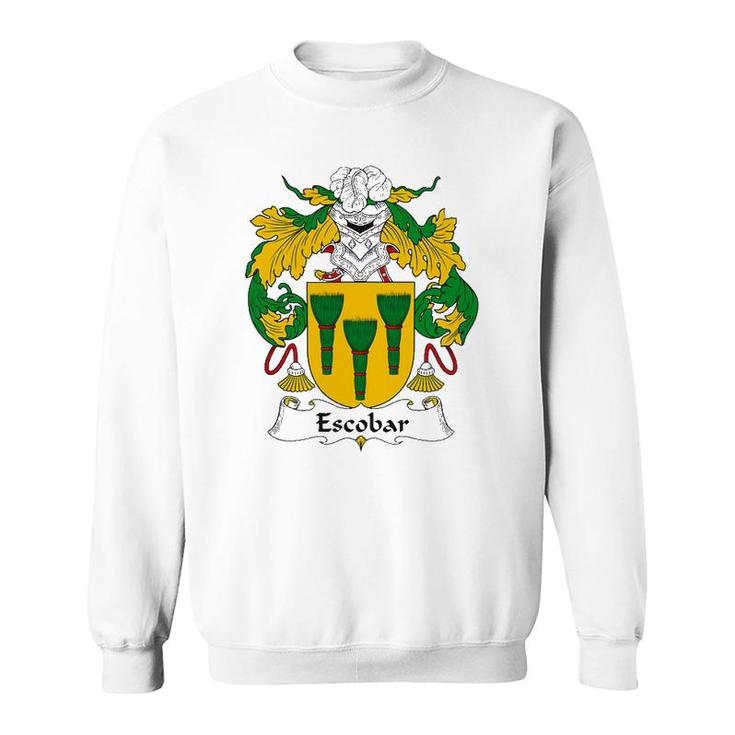 Escobar Coat Of Arms Family Crest Sweatshirt
