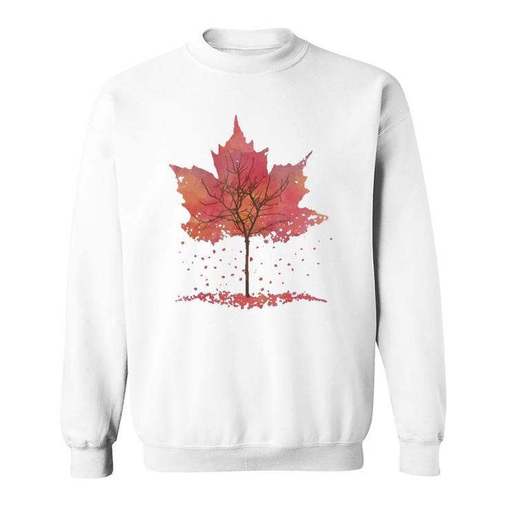 Fall Leaves Graphic Tee- Popular Fall Sweatshirt