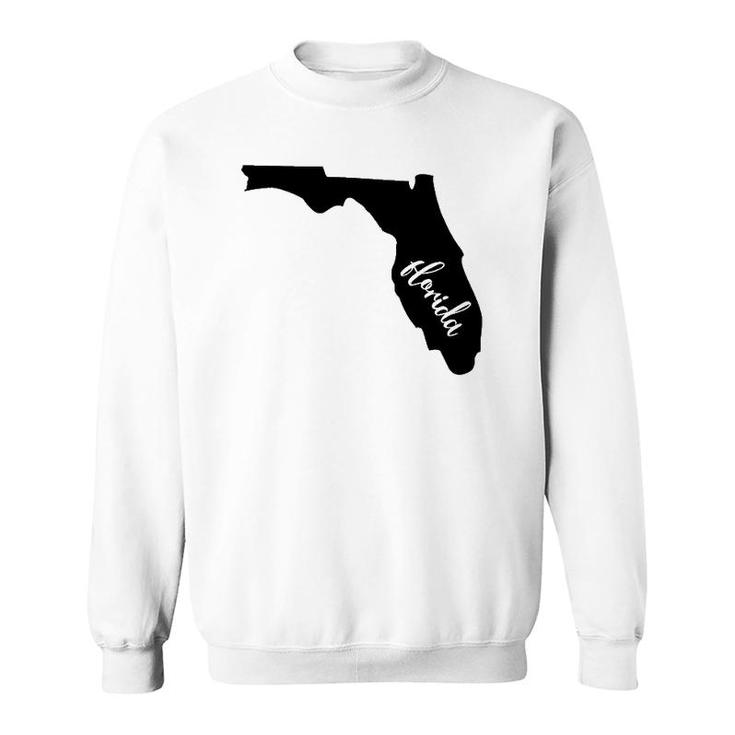 Florida  Roots State Map Home Grown Love Pride Gift Tee  Sweatshirt