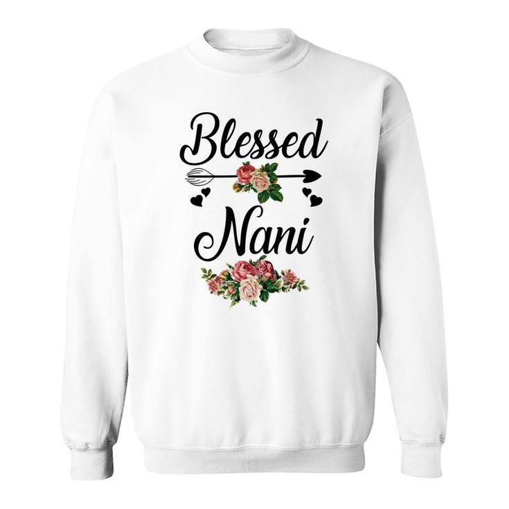 Flower Blessed Nani Sweatshirt