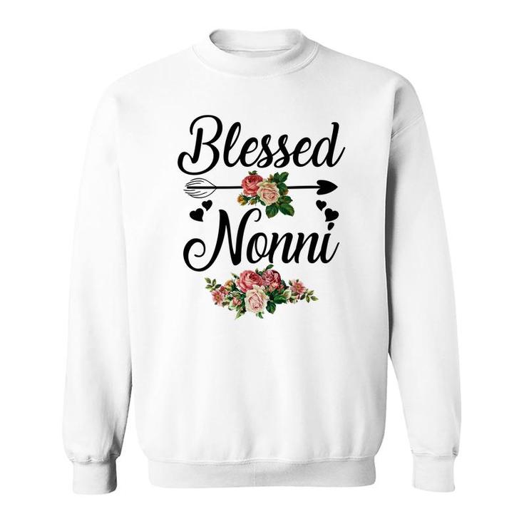 Flower Blessed Nonni Sweatshirt