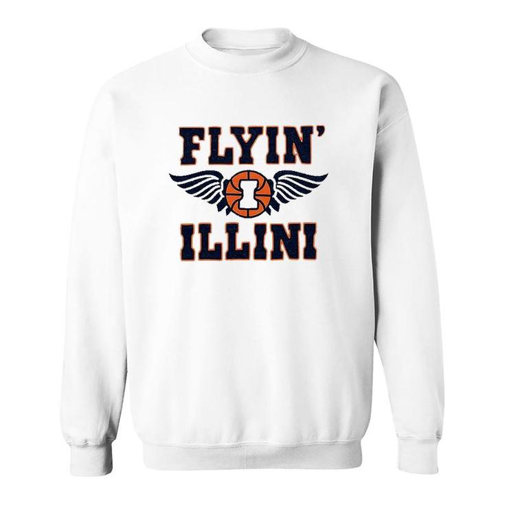 Flyin’ Illini Basketball Sport T Sweatshirt