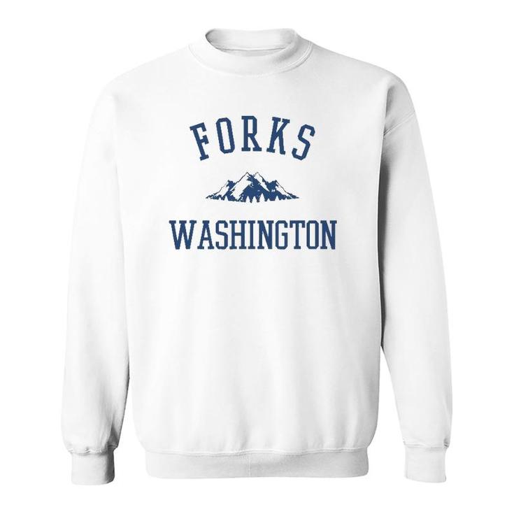 Forks Washington Mountain Graphic Sweatshirt