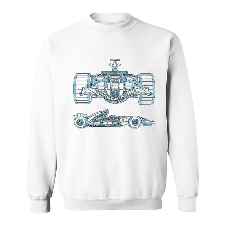 Formula Racing Car Mechanical Engineering Sweatshirt