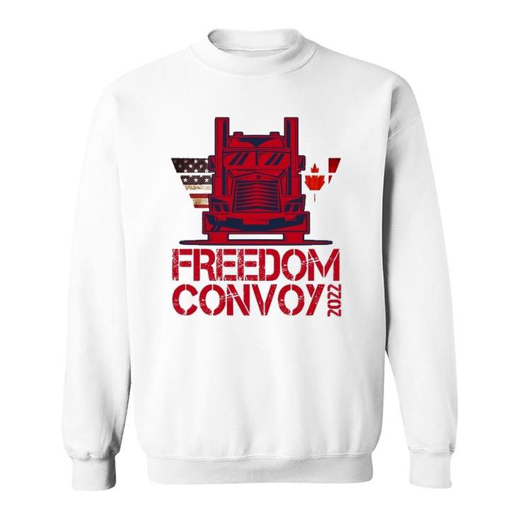 Freedom Convoy 2022 Support Our Truckers Convoy  Sweatshirt
